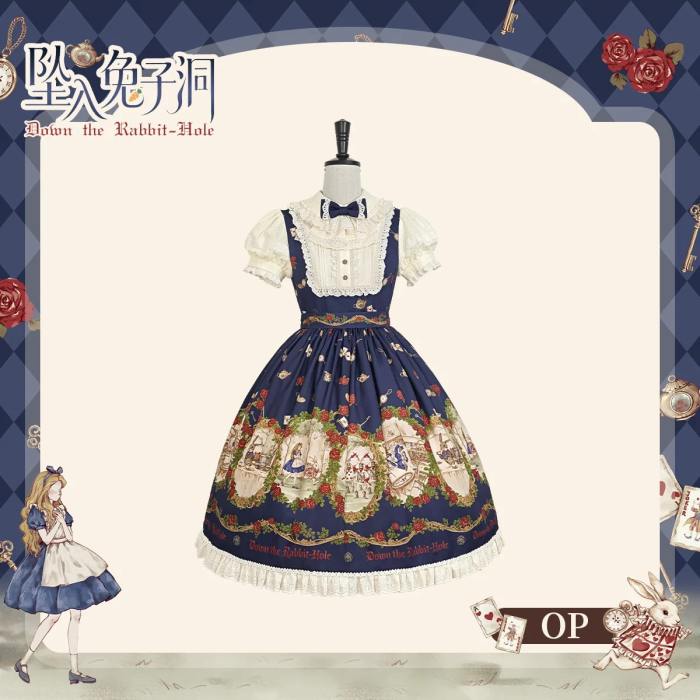 Stars Fall on the Foggy Island Down the Rabbit Hole Lolita OP and JSK