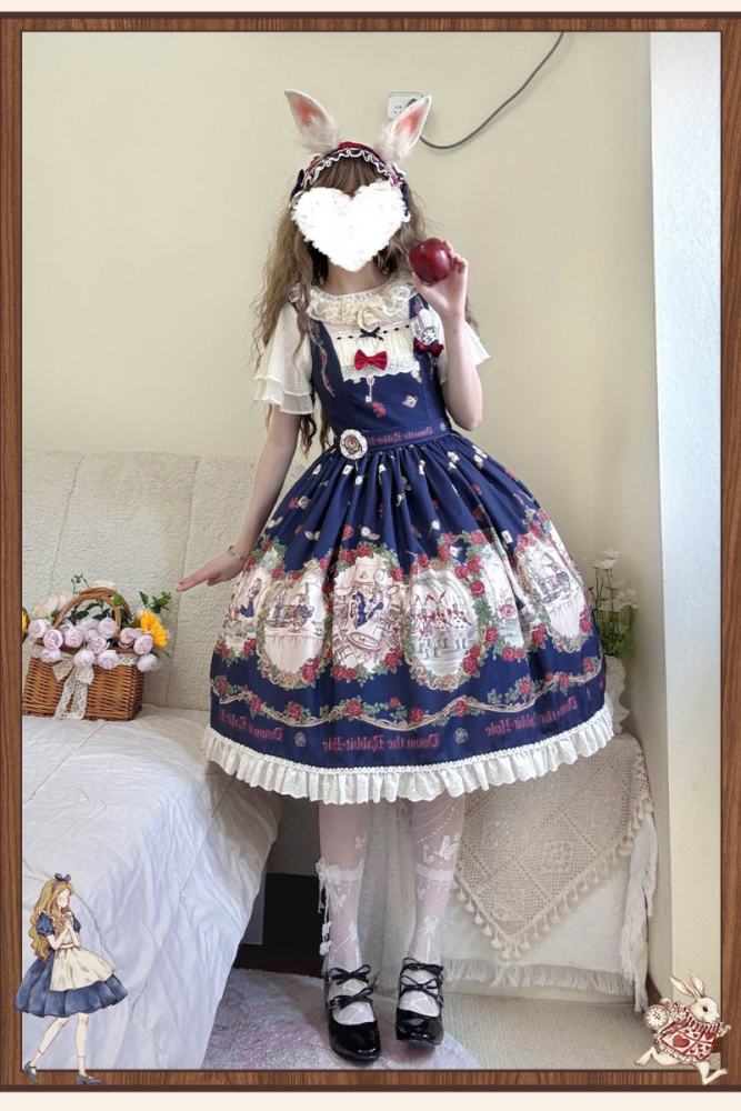 Stars Fall on the Foggy Island Down the Rabbit Hole Lolita OP and JSK