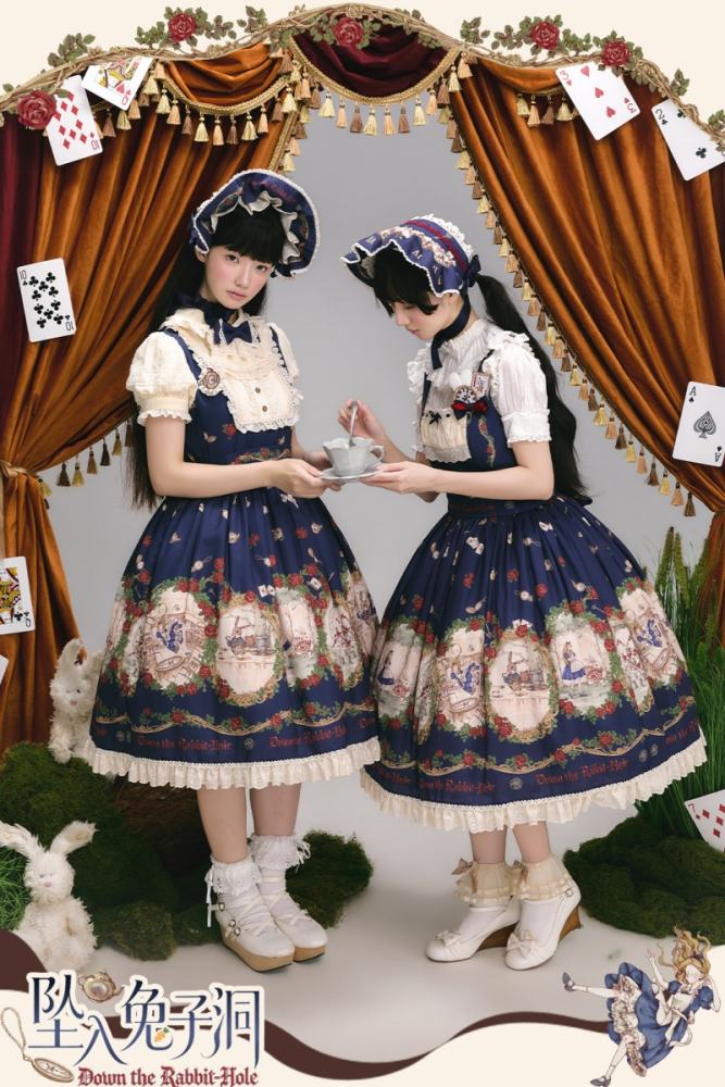Stars Fall on the Foggy Island Down the Rabbit Hole Lolita OP and JSK