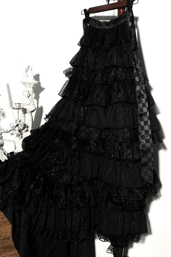 ZJ Story The Genesis and The Last Century Ouji Lolita Blouse Vest SK and Long Trousers