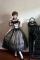Fluffy Sleeves One Piece Dress