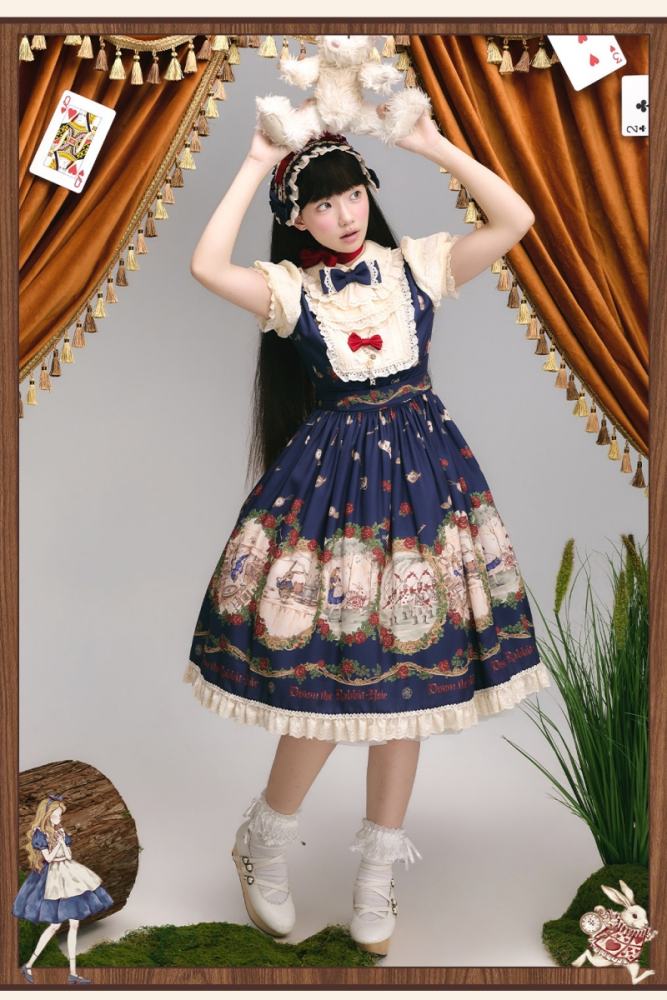 Stars Fall on the Foggy Island Down the Rabbit Hole Lolita OP and JSK