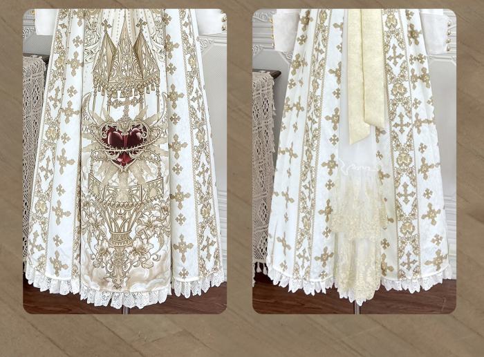 Sacred Coronation Regency Era Empire One Piece Dress