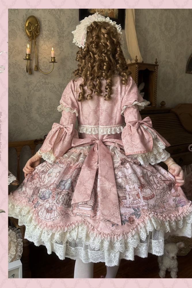 Swing Rabbit Gorgeous Lolita One Piece Dress