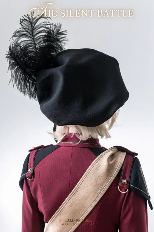 Tale Bringer The Silent Battle Ouji Lolita Hat Brooch and Tie