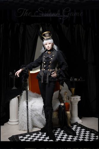 Tale Bringer The Silent Battle Ouji Lolita Coat and Blouse