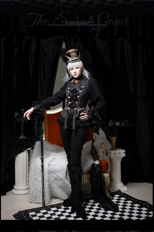 Tale Bringer The Silent Battle Ouji Lolita Coat and Blouse