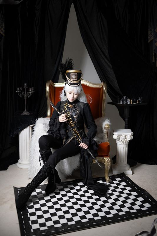 Tale Bringer The Silent Battle Ouji Lolita Coat and Blouse