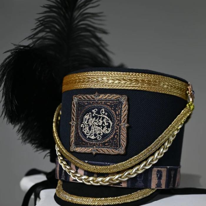 Tale Bringer The Silent Battle Ouji Lolita Hat Brooch and Tie