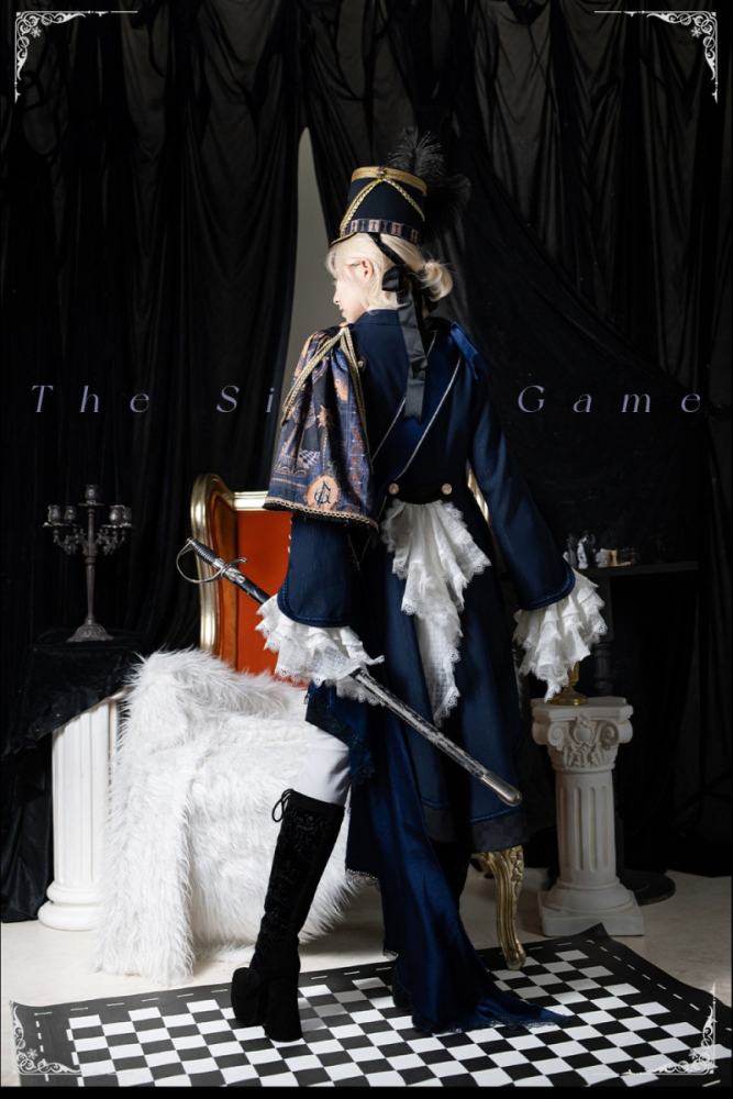 Tale Bringer The Silent Battle Ouji Lolita Coat and Blouse