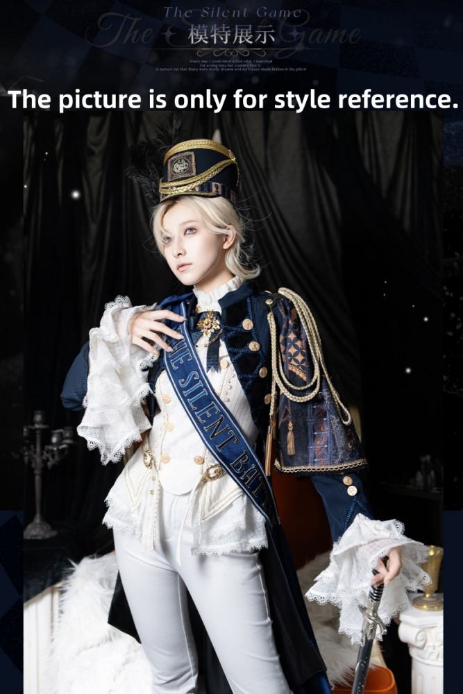 Tale Bringer The Silent Battle Ouji Lolita Coat and Blouse