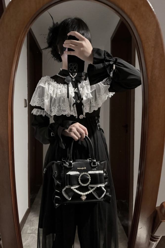 Kanna Dolly Parfait Bow Jirai Kei Bag