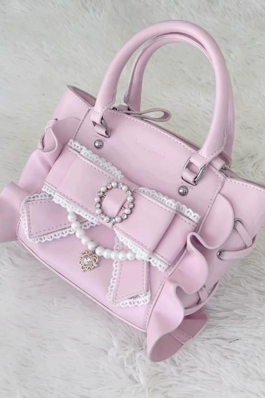 Kanna Dolly Parfait Bow Jirai Kei Bag