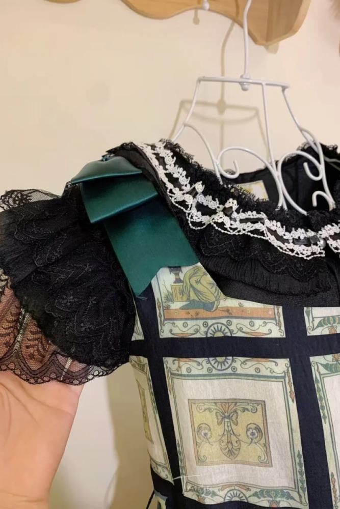 Emerald Gallery Plus Size Friendly Prints Lolita JSK and Blouse