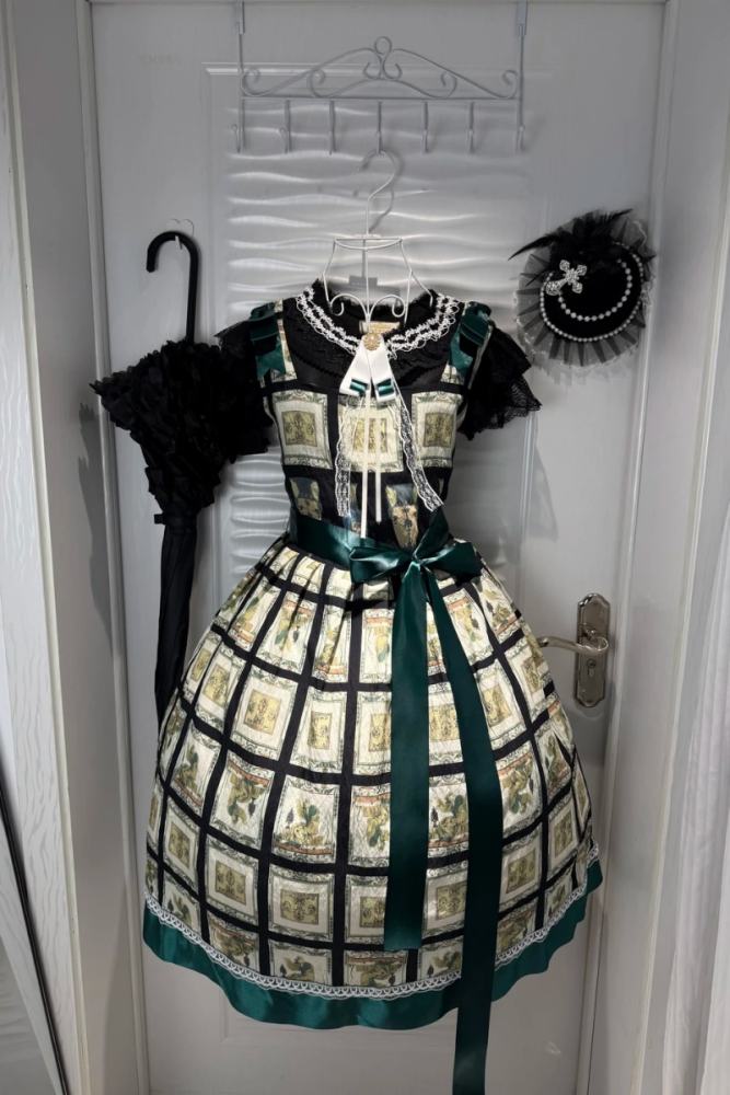 Emerald Gallery Plus Size Friendly Prints Lolita JSK and Blouse