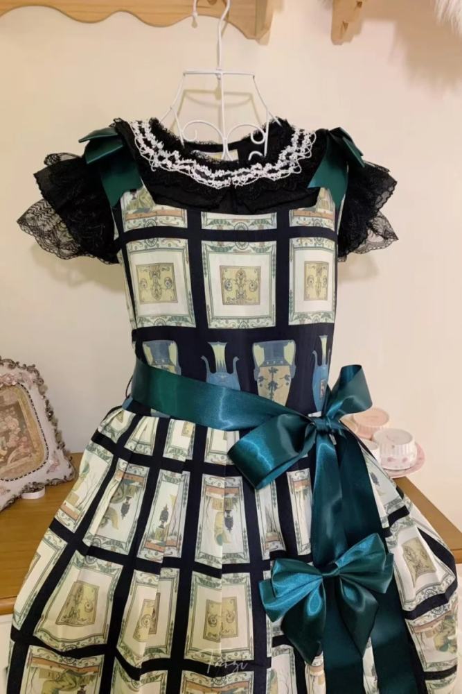 Emerald Gallery Plus Size Friendly Prints Lolita JSK and Blouse