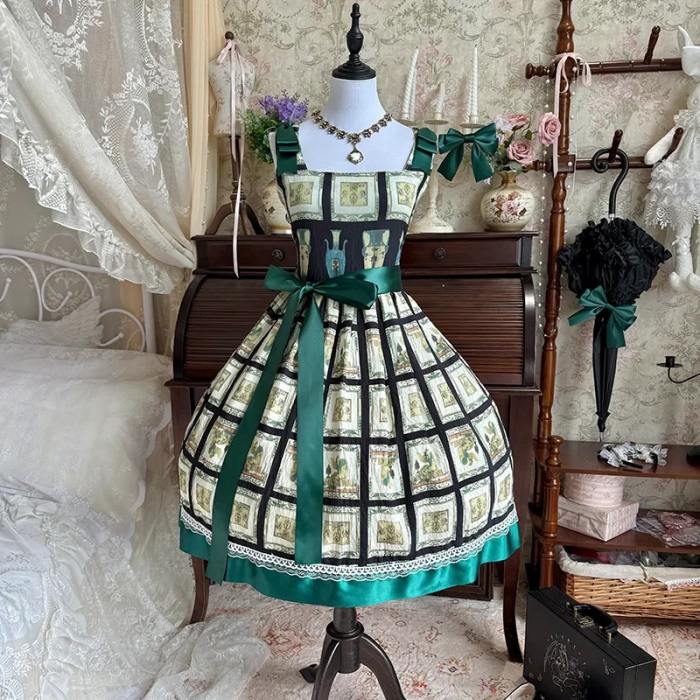 Emerald Gallery Plus Size Friendly Prints Lolita JSK and Blouse