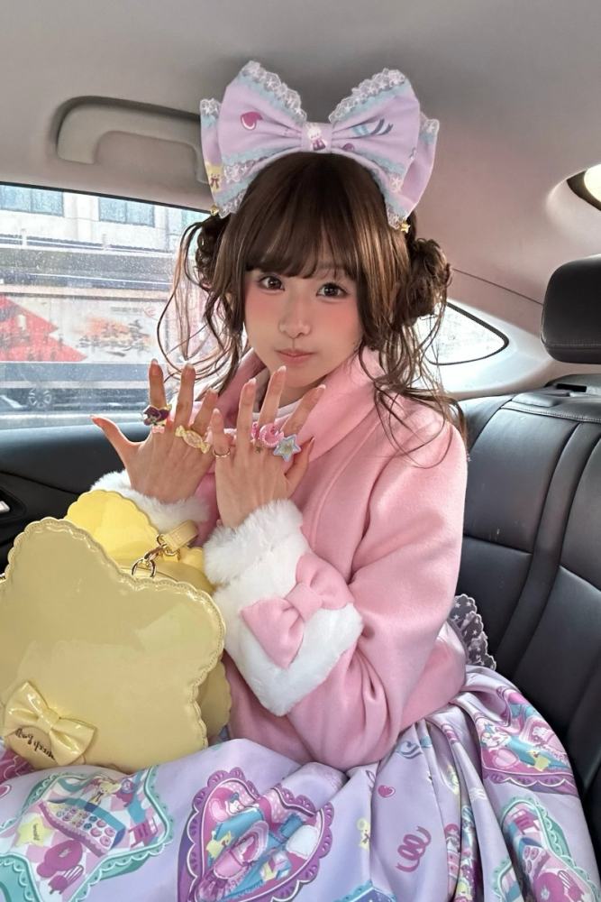 Sweet Wool Lolita Pink and White Short Coat