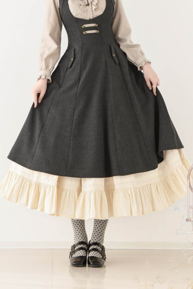 Forest Wardrobe Retro Elegant Corset Jumper and Blouse