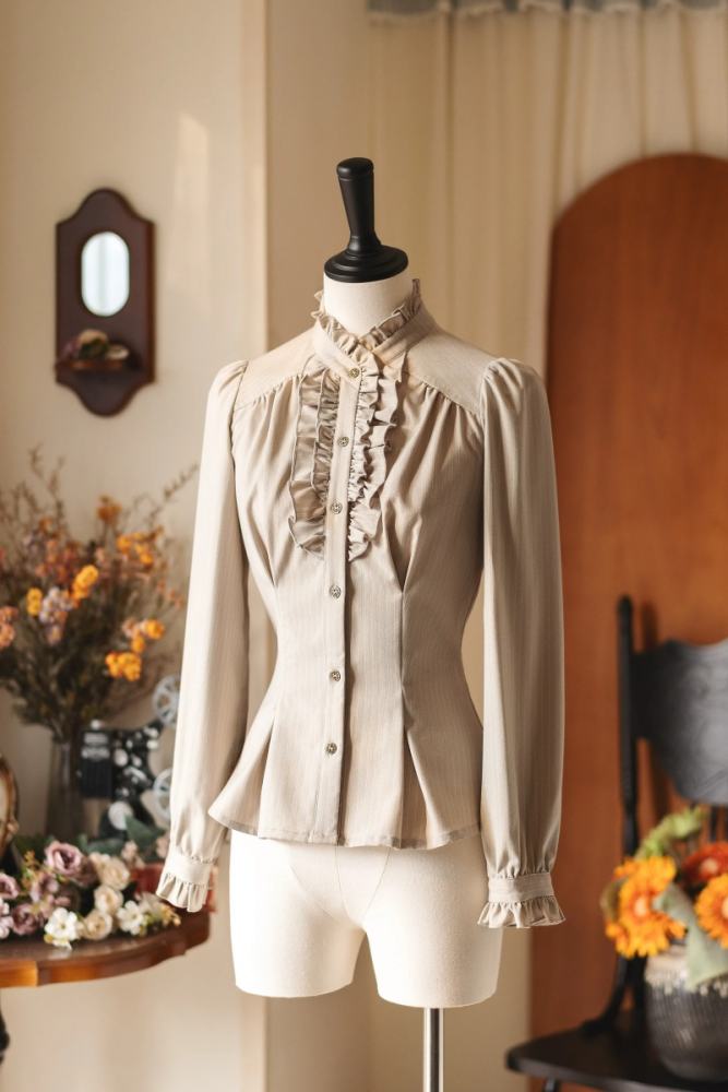 Forest Wardrobe Retro Elegant Corset Jumper and Blouse