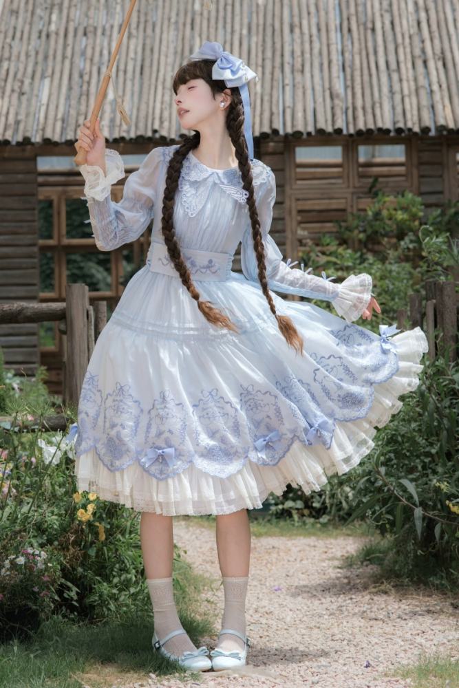 Sheeta Reverie Endless Glass Classic Lolita OP and SK