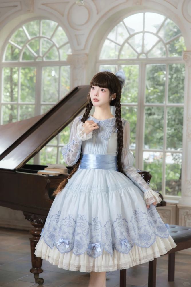 Sheeta Reverie Endless Glass Classic Lolita OP and SK