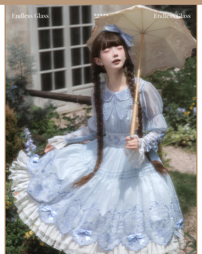 Sheeta Reverie Endless Glass Classic Lolita OP and SK
