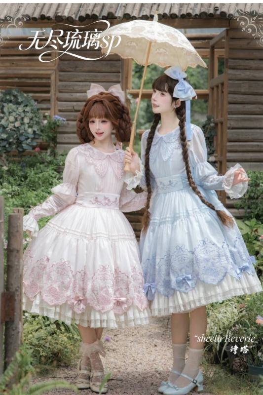 Sheeta Reverie Endless Glass Classic Lolita OP and SK