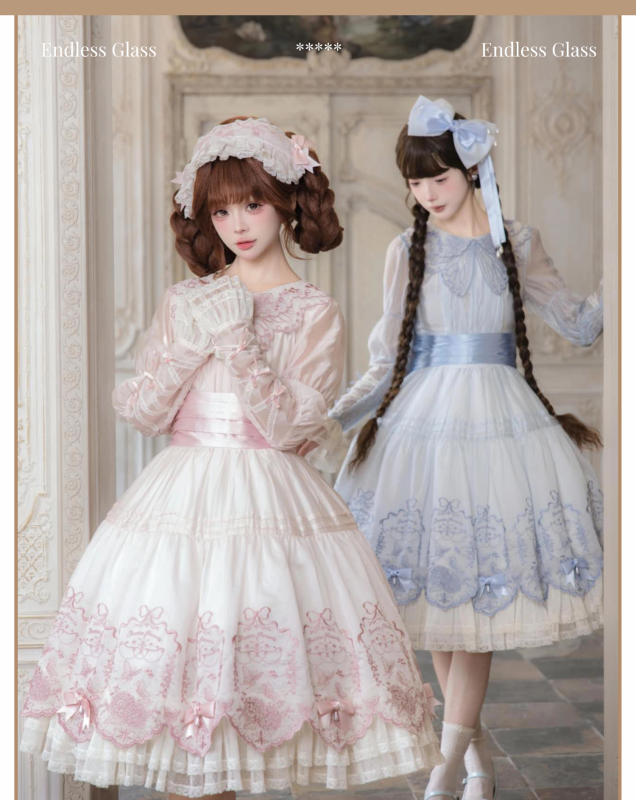 Sheeta Reverie Endless Glass Classic Lolita OP and SK