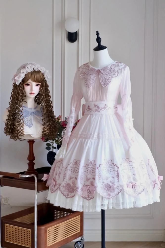 Sheeta Reverie Endless Glass Lolita Headdress Belt and Faux Collar