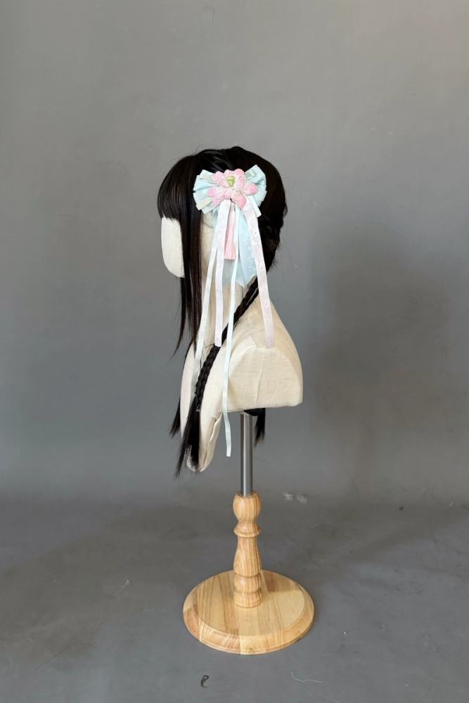 Chill Lotus Song Hanfu Qi Lolita JSK and Headdress