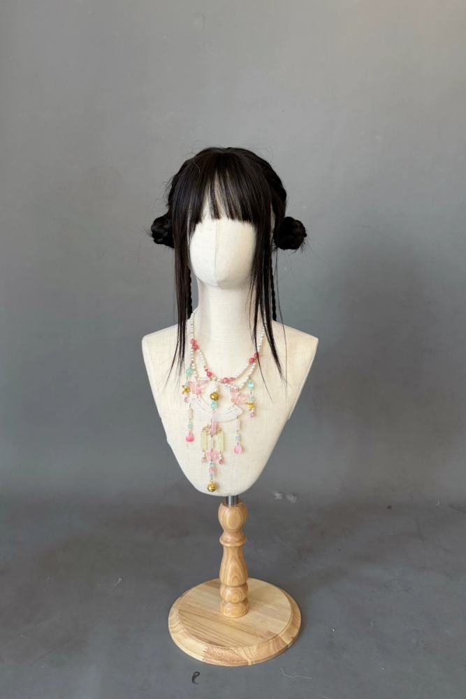 Chill Lotus Song Hanfu Qi Lolita JSK and Headdress