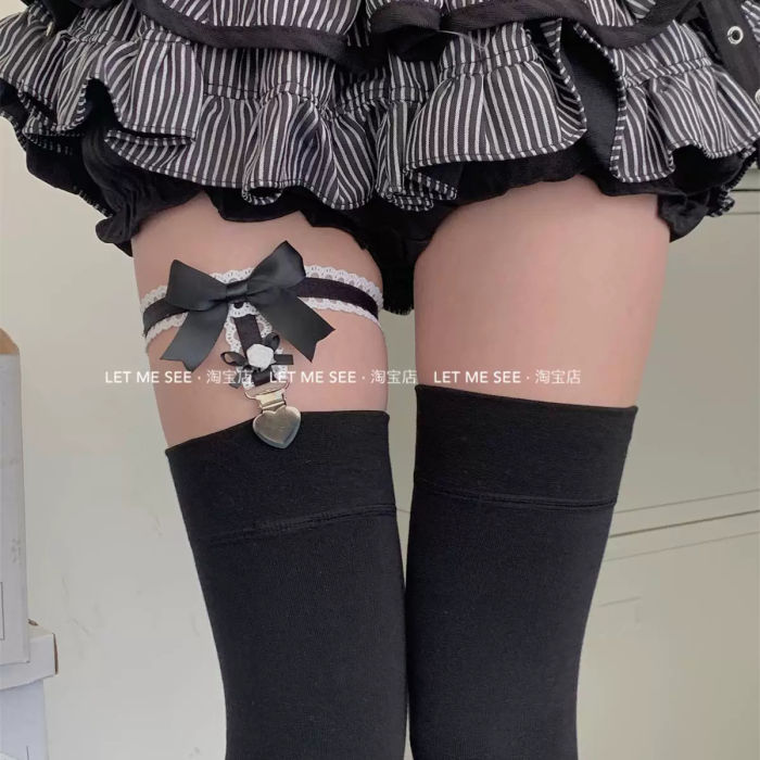 Roji Rose Lace Elastic Garters