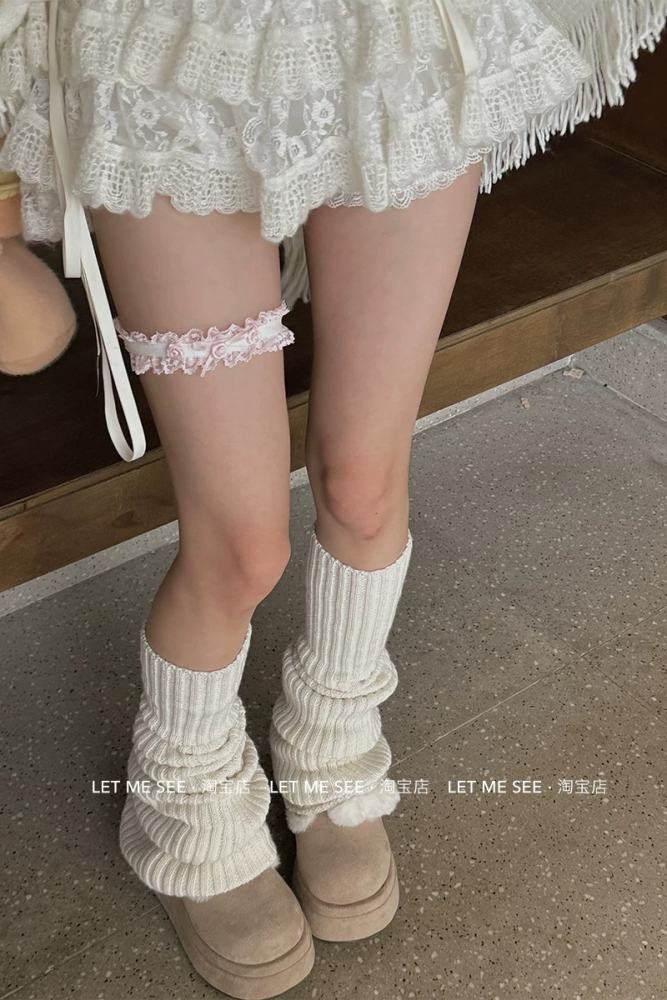 Roji Rose Lace Elastic Garters