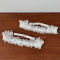 A pair of Pure White Flower Garter(thigh girth 36-60cm)