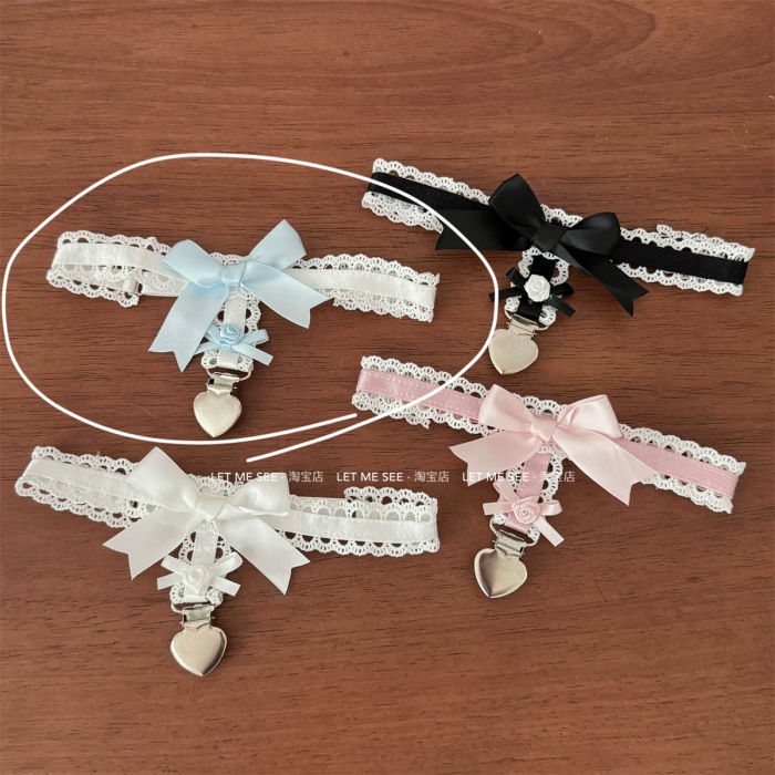 Roji Rose Lace Elastic Garters