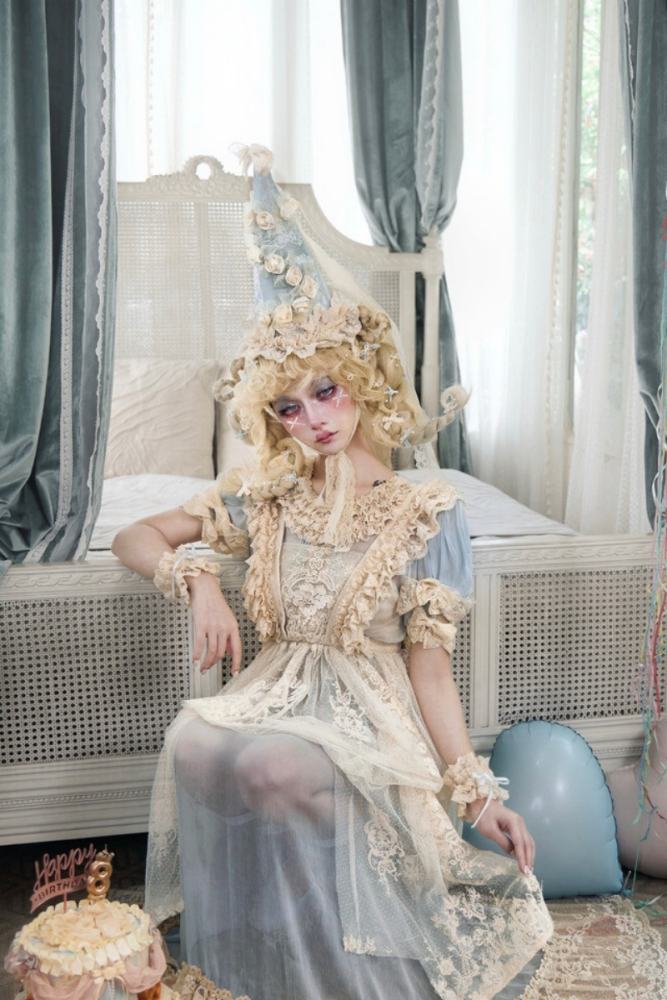 Blood Supply Mousse Date Retro Doll Dress and Apron