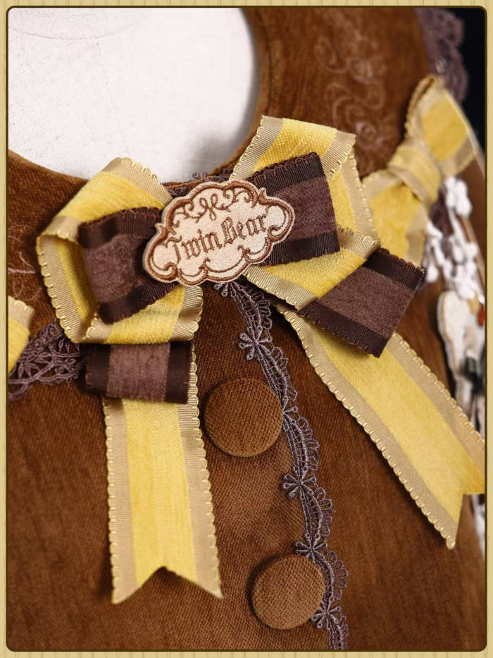 Alice Girl Bears Tailor Shop Lolita Blouse and Cape