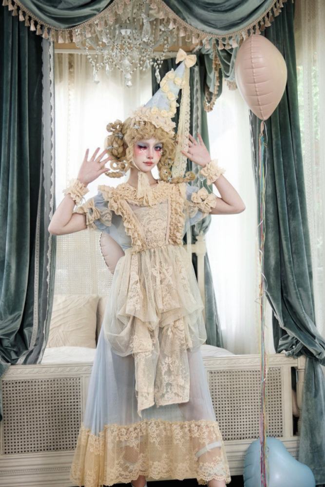 Blood Supply Mousse Date Retro Doll Dress and Apron