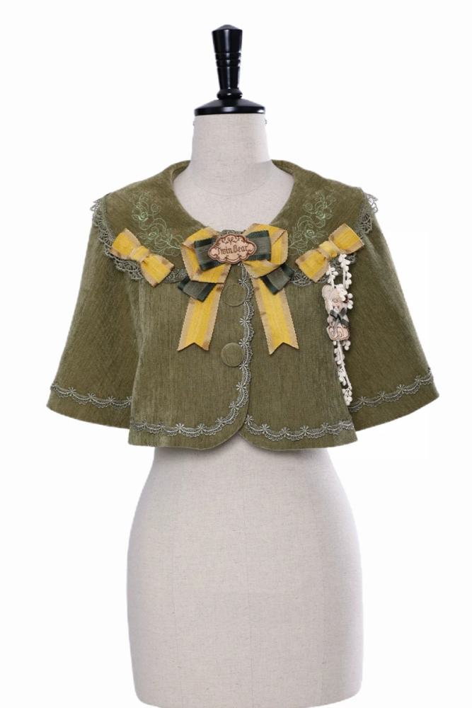 Alice Girl Bears Tailor Shop Lolita Blouse and Cape