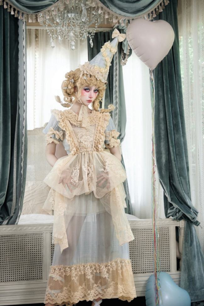Blood Supply Mousse Date Retro Doll Dress and Apron