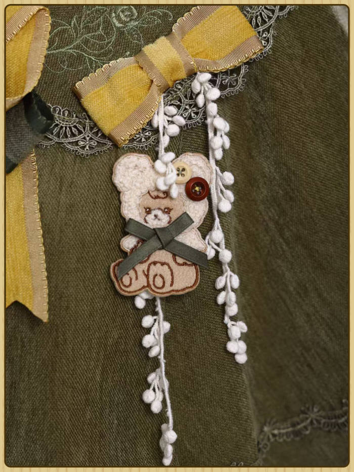 Alice Girl Bears Tailor Shop Lolita Blouse and Cape