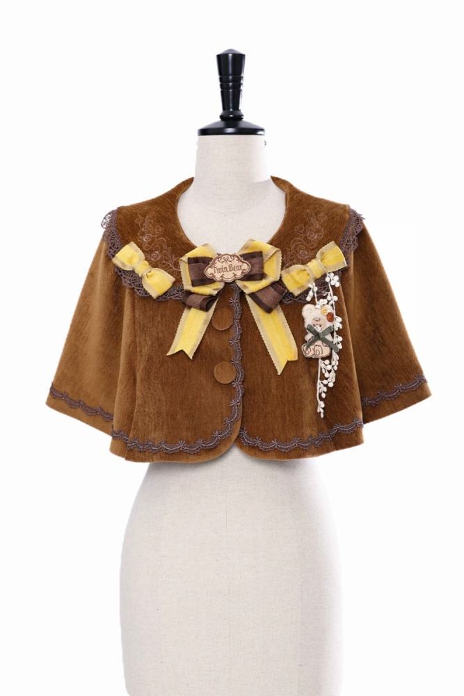 Alice Girl Bears Tailor Shop Lolita Blouse and Cape