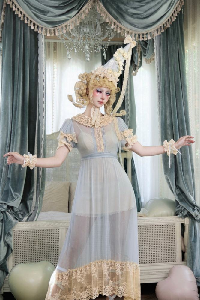 Blood Supply Mousse Date Retro Doll Dress and Apron