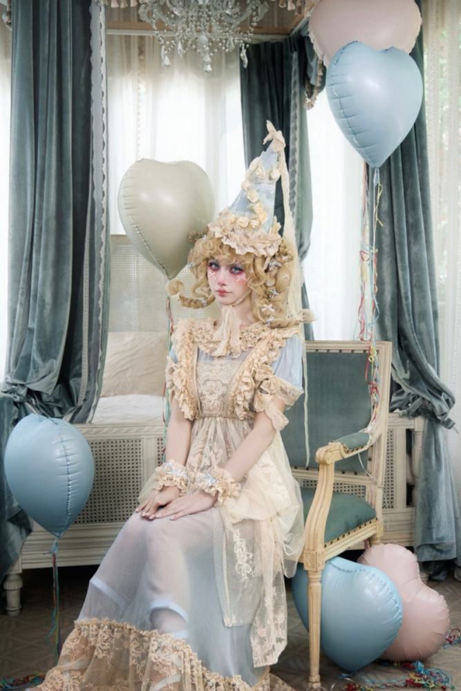 Blood Supply Mousse Date Retro Doll Dress and Apron