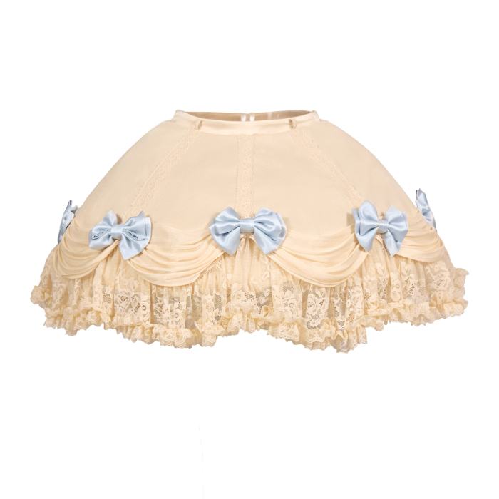 Blood Supply Mousse Date Retro Rococo Corset and Skirt