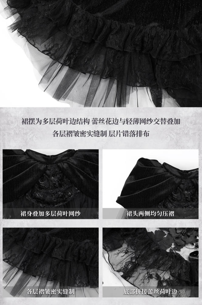 Blood Supply Emerald Night Halloween Gothic Corset Skirt and Bolero