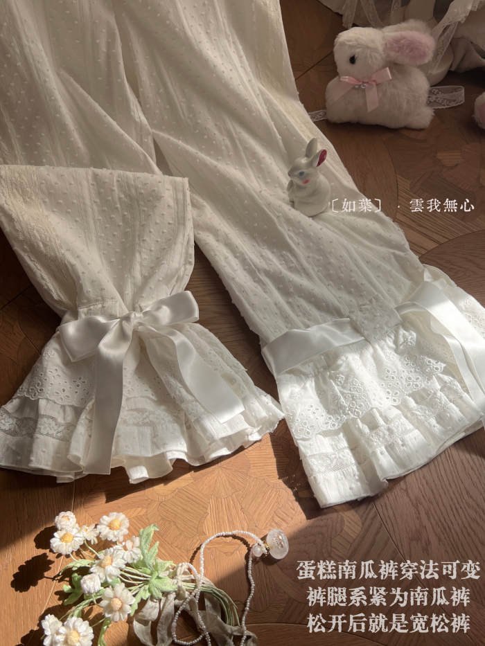 Bodhi Old School Lolita Cotton OP Apron and Bloomers