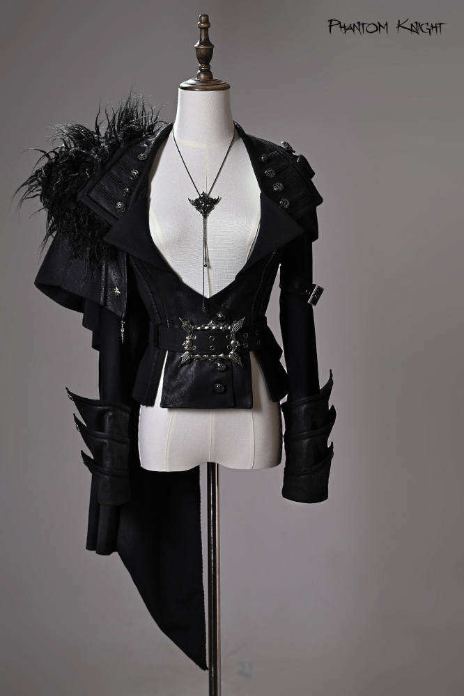 Lilith House ~Phantom Knight~ Ouji Lolita Top Coat and Trousers