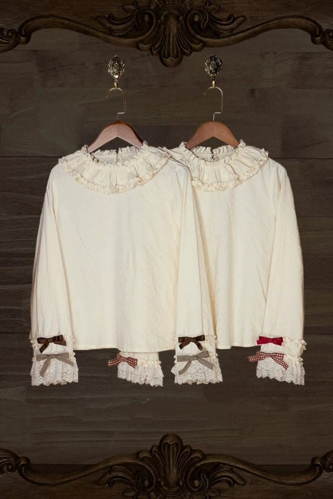 Starry Cream Lane Antique Bear Choco Doll Lolita OP JSK and Top